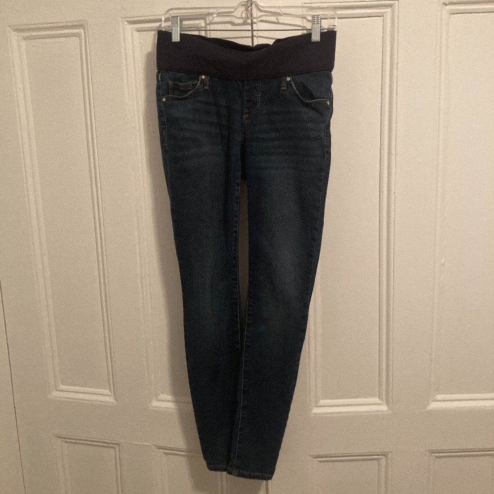GAP under bump maternity skinny jeans